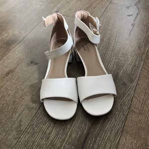 White Clark’s comfort sandals